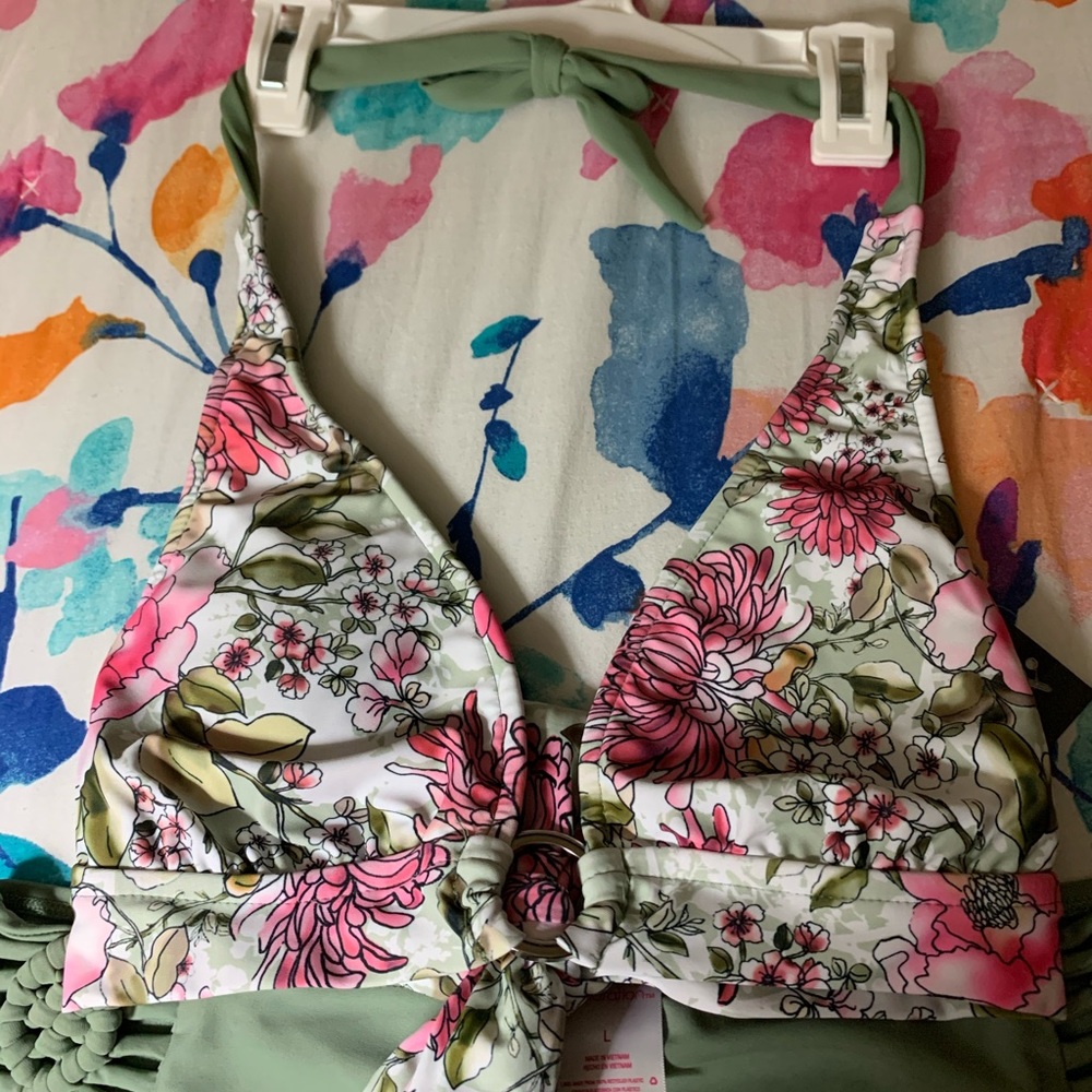 Top Bikini 👙 💐 floral Size M & L